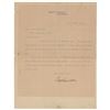 Image 1 : Benjamin Harrison Typed Letter Signed as President