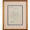 Image 2 : Woodrow Wilson Typed Letter Signed as President