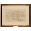 Image 2 : Thomas Heyward, Jr. Document Signed