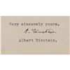 Image 2 : Albert Einstein Typed Letter Signed