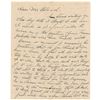Image 1 : Wyatt Earp-dictated Letter Penned by His Wife, Josie