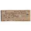 Image 1 : Charles Carroll of Carrollton Signed Check
