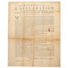 Image 1 : Declaration of Independence Print by R. R. Donnelley