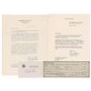 Image 1 : Charles Edison (4) Signed Items