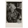 Image 1 : Albert Einstein Photograph Signed by Lotte Jacobi