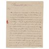 Image 2 : William Ellery Signed Hand-Addressed Letter