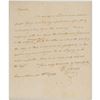 Image 1 : Elbridge Gerry Autograph Letter Signed