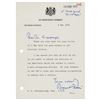 Image 1 : Margaret Thatcher Typed Letter Signed