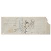Image 2 : George A. Custer Signed Check