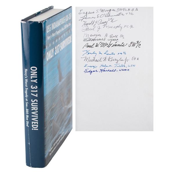 USS Indianapolis Signed Book