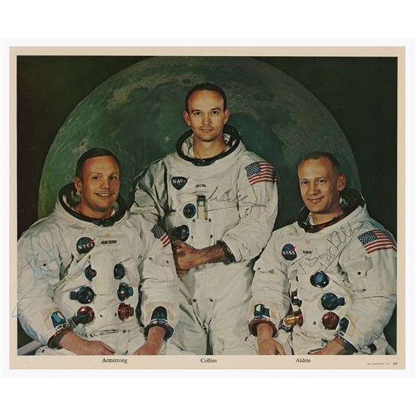 Apollo 11 Signed Photograph
