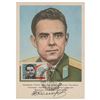 Image 1 : Vladimir Komarov Signed Postcard Photo