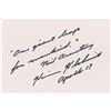 Image 2 : Harrison Schmitt Autograph Quotation Signed and Signed Photograph