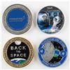Image 2 : Al Worden's Lot of (4) Medallions