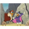 Image 2 : Darkwing Duck and Launchpad McQuack production cel from Darkwing Duck