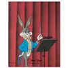 Image 2 : Chuck Jones Signed Limited Edition Cel: 'Bugs Conductor'