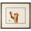 Image 1 : Tigger production cel from Winnie the Pooh and a Day for Eeyore