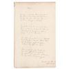 Image 2 : Hans Christian Andersen Autograph Manuscript Signed