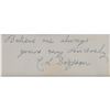 Image 2 : Charles L. Dodgson Signature