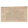 Image 1 : John Dos Passos Signed and Hand-Corrected Typed Manuscript Fragment