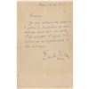 Image 1 : Emile Zola Autograph Letter Signed