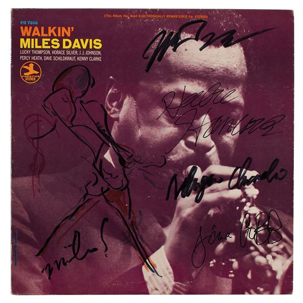 Miles Davis Signed Album