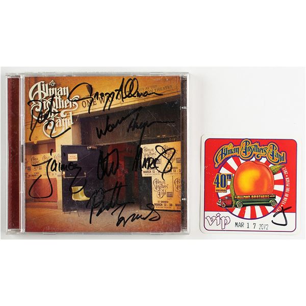 Allman Brothers Signed CD