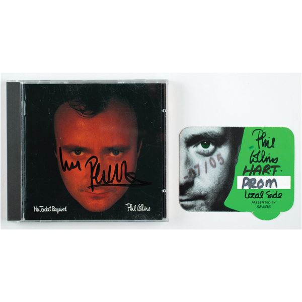 Phil Collins Signed CD