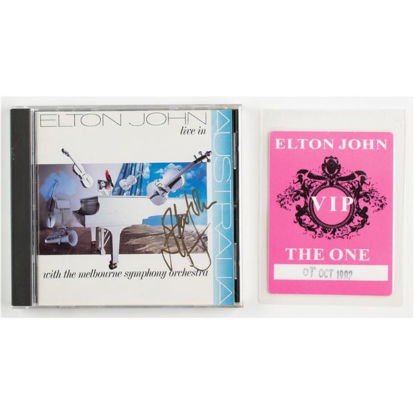Elton John Signed CD