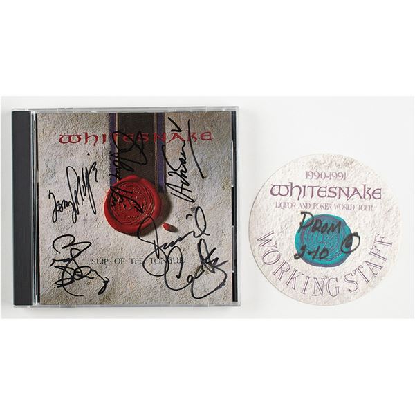Whitesnake Signed CD