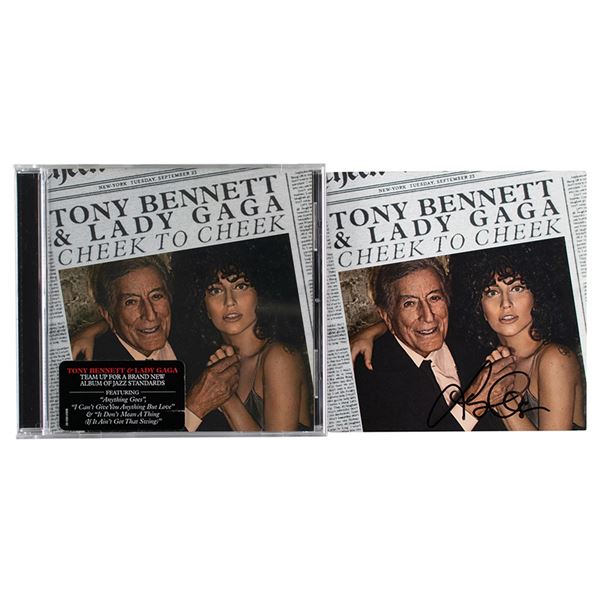 Lady Gaga Signed CD Booklet