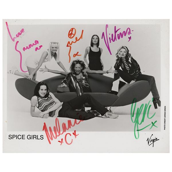 Spice Girls Signed Photograph