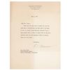 Image 1 : Edward R. Murrow Typed Letter Signed