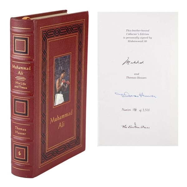 Muhammad Ali Signed Book
