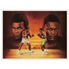 Image 1 : Muhammad Ali and Joe Frazier Signed Print