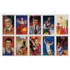 Image 1 : Basketball Hall of Fame (22) Signed Center Court Art Cards