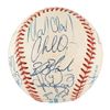 Image 6 : Cleveland Indians: 1995 Signed Baseball