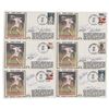 Image 1 : Bob Feller, Herb Score, and Dwight Gooden (6) Signed Gateway Covers