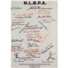 Image 1 : Negro League Signatures