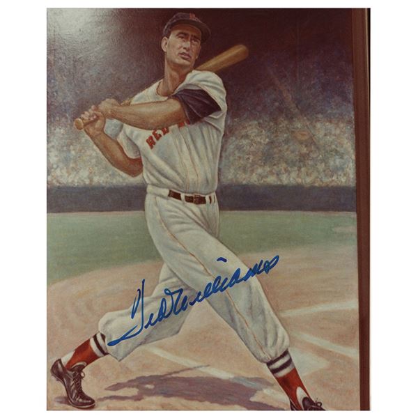 Ted Williams Signed Photograph