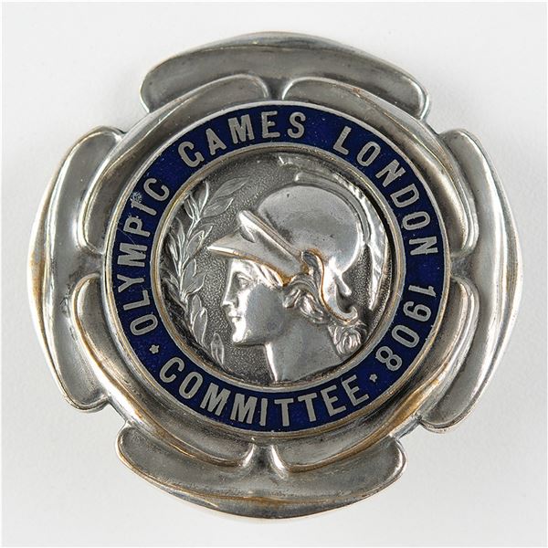 London 1908 Olympics Committee Badge