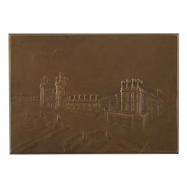 Paris 1924 Summer Olympics Bronze Participant Plaquette for Shooting