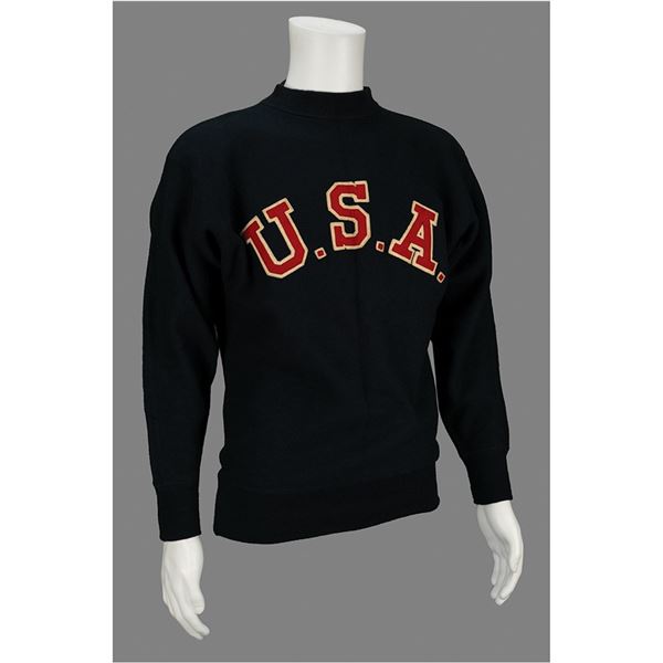 Amsterdam 1928 Summer Olympics Team USA Rowing Sweater and Number