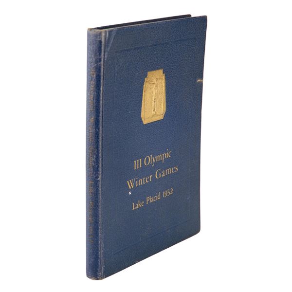 Lake Placid 1932 Winter Olympics Official Report