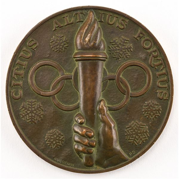 St. Moritz 1948 Winter Olympics Bronze Winner's Medal