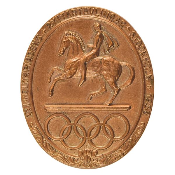 Stockholm 1956 Summer Olympics Bronze Participation Medal