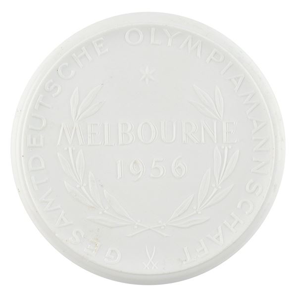Melbourne 1956 Summer Olympics Souvenir Ceramic Plaque