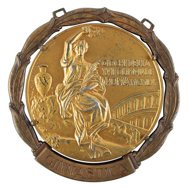 Rome 1960 Summer Olympics Gold Winner's Medal