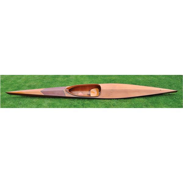 Tokyo 1964 Summer Olympics Kayak Paddled by Gold Medalist Rolf Peterson