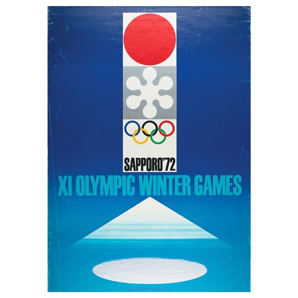 Sapporo 1972 Winter Olympics Poster